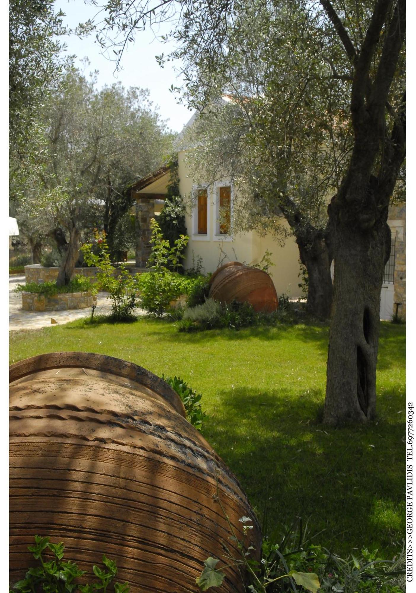 Gera'S Olive Grove - Elaionas Lesvou Hotel Marmaro  Luaran gambar